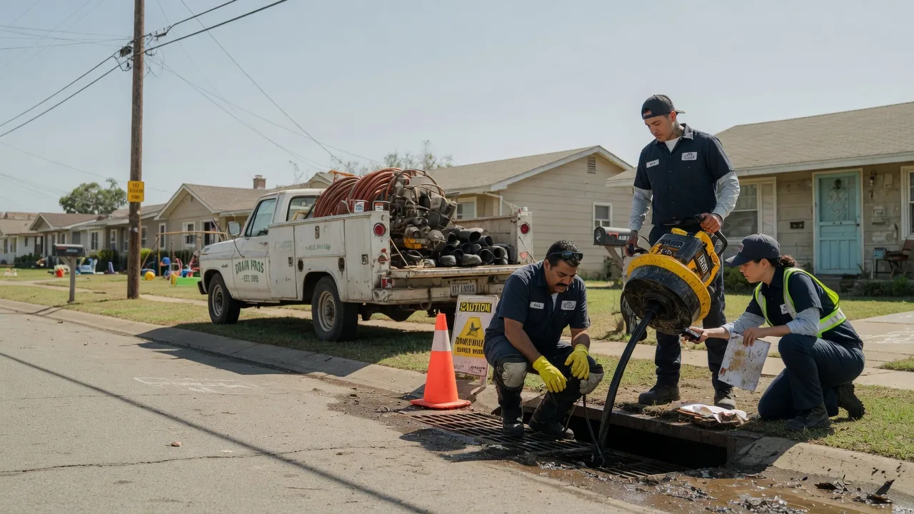 Drain Cleaning in Runge, TX near me